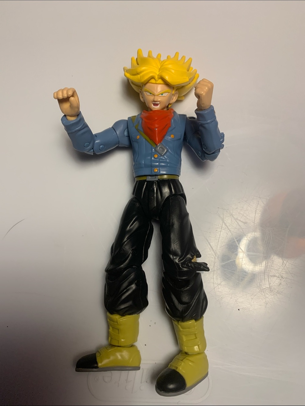 Bandai Ball  Dragon Stars Sword Of Hope Super Saiyan Rage Trunks 6” Figure Loose